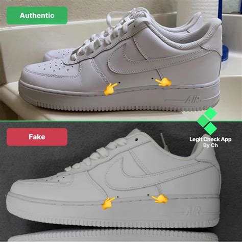 how to spot fake air nike|nike air force 1 shoes scam.